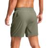 G Gradual Men’s Athletic Running Shorts with Zipper Pockets Quick Dry 7″/ 5″/ 9″ Workout Gym Shorts for Basketball Hiking(Sage Green)