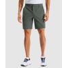 G Gradual Men’s Golf Dress Shorts 7 Inch Inseam Lightweight Quick Dry Chino Casual Work Shorts for Men with 4 Pockets(Grey Sage)