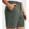 G Gradual Men’s Golf Dress Shorts 7 Inch Inseam Lightweight Quick Dry Chino Casual Work Shorts for Men with 4 Pockets(Grey Sage)