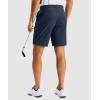 G Gradual Men’s Golf Dress Shorts 7 Inch Inseam Lightweight Quick Dry Chino Casual Work Shorts for Men with 4 Pockets(Navy)