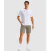G Gradual Men’s Golf Dress Shorts 7 Inch Inseam Lightweight Quick Dry Chino Casual Work Shorts for Men with 4 Pockets(Stone Grey)