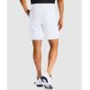 G Gradual Men’s Golf Dress Shorts 7 Inch Inseam Lightweight Quick Dry Chino Casual Work Shorts for Men with 4 Pockets(White)