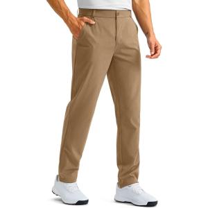 G GRADUAL Men’s Golf Pants with 5 Pockets 30″/32″/34″ Lightweight Quick Dry Stretch Work Dress Pants Casual Slacks for Men(Khaki Sand)