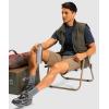 G GRADUAL Men’s Shorts 11″ Lightweight Casual Golf Shorts for Men Hiking Work Outdoor Stretch Quick-Dry with 3 Zipper Pockets(Dark Khaki)