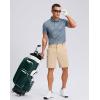 G Gradual Men’s Casual Shorts 7″/ 9″ Lightweight 4 Pockets Stretch Quick-Dry Summer Shorts for Golf Work Hiking Trips (7″, Light Khaki, L)