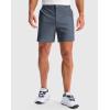 G Gradual Men’s Golf Dress Shorts 5″/ 7″/ 9″ Stretch Casual Work Flat Front Shorts for Men with 3 Pockets Quick Dry(Dusty Blue)