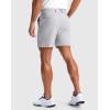 G Gradual Men’s Golf Dress Shorts 5″/ 7″/ 9″ Stretch Casual Work Flat Front Shorts for Men with 3 Pockets Quick Dry(Gull Gray)