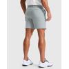 G Gradual Men’s Golf Dress Shorts 5″/ 7″/ 9″ Stretch Casual Work Flat Front Shorts for Men with 3 Pockets Quick Dry(Light Grey)