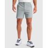 G Gradual Men’s Golf Dress Shorts 5″/ 7″/ 9″ Stretch Casual Work Flat Front Shorts for Men with 3 Pockets Quick Dry(Light Grey)