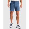 G Gradual Men’s Golf Dress Shorts 5″/ 7″/ 9″ Stretch Casual Work Flat Front Shorts for Men with 3 Pockets Quick Dry(Slate Blue)