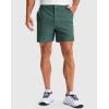 G Gradual Men’s Golf Dress Shorts 5″/ 7″/ 9″ Stretch Casual Work Flat Front Shorts for Men with 3 Pockets Quick Dry(Spruce Green)