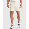 G Gradual Men’s Golf Dress Shorts 5″/ 7″/ 9″ Stretch Casual Work Flat Front Shorts for Men with 3 Pockets Quick Dry(W-beige)