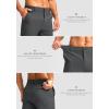 G Gradual Men’s Golf Joggers Pants 4 Pockets with Belt Loops 28″ Stretch Slim Fit Dress Joggers for Men Casual Travel(Deep Grey)