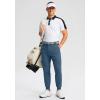 G Gradual Men’s Golf Joggers Pants 4 Pockets with Belt Loops 28″ Stretch Slim Fit Dress Joggers for Men Casual Travel(Slate Blue)