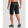 G Gradual Mens Hiking Cargo Shorts with 4 Zipper Pockets 9″ Quick Dry Lightweight Casual Work Shorts for Men Golf Fishing(Black)