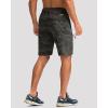 G Gradual Mens Hiking Cargo Shorts with 4 Zipper Pockets 9″ Quick Dry Lightweight Casual Work Shorts for Men Golf Fishing(Green Camo)