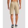G Gradual Mens Hiking Cargo Shorts with 4 Zipper Pockets 9″ Quick Dry Lightweight Casual Work Shorts for Men Golf Fishing(Khaki)