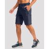 G Gradual Mens Hiking Cargo Shorts with 4 Zipper Pockets 9″ Quick Dry Lightweight Casual Work Shorts for Men Golf Fishing(Navy)