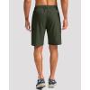 G Gradual Mens Hiking Cargo Shorts with 4 Zipper Pockets 9″ Quick Dry Lightweight Casual Work Shorts for Men Golf Fishing(O-army Green)