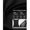 G Gradual Women’s 18″ Golf Skorts Skirts with 3 Pockets High Waisted Athletic Skorts for Women Stretchy Tennis Skirts(Black)