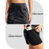 G Gradual Women’s 18″ Golf Skorts Skirts with 3 Pockets High Waisted Athletic Skorts for Women Stretchy Tennis Skirts(Black Camo)