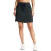 G Gradual Women’s 18″ Golf Skorts Skirts with 3 Pockets High Waisted Athletic Skorts for Women Stretchy Tennis Skirts(Dark Grey)