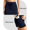 G Gradual Women’s 18″ Golf Skorts Skirts with 3 Pockets High Waisted Athletic Skorts for Women Stretchy Tennis Skirts(Navy)