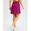 G Gradual Women’s 18″ Golf Skorts Skirts with 3 Pockets High Waisted Athletic Skorts for Women Stretchy Tennis Skirts(Rose Red)
