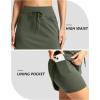 G Gradual Women’s 18″ Golf Skorts Skirts with 3 Pockets High Waisted Athletic Skorts for Women Stretchy Tennis Skirts(Sage Green)