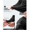 Men’s Sun Protection Long Sleeve Shirts UPF 50+(Black)