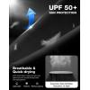 Men’s Sun Protection Long Sleeve Shirts UPF 50+(Black)