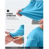 Men’s Sun Protection Long Sleeve Shirts UPF 50+(Blue)