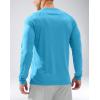 Men’s Sun Protection Long Sleeve Shirts UPF 50+(Blue)