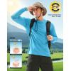 Men’s Sun Protection Long Sleeve Shirts UPF 50+(Blue)