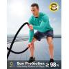 Men’s Sun Protection Long Sleeve Shirts UPF 50+(Bright Green)