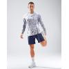 Men’s Sun Protection Long Sleeve Shirts UPF 50+(Brushstrokes Splatter)