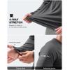 Men’s Sun Protection Long Sleeve Shirts UPF 50+(Dark Grey)