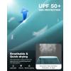 Men’s Sun Protection Long Sleeve Shirts UPF 50+(Gradient Green Grey)