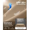 Men’s Sun Protection Long Sleeve Shirts UPF 50+(Khaki)