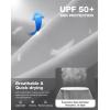Men’s Sun Protection Long Sleeve Shirts UPF 50+(Light Grey)