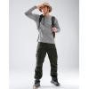 Men’s Sun Protection Long Sleeve Shirts UPF 50+(Light Grey)