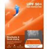Men’s Sun Protection Long Sleeve Shirts UPF 50+(Orange)