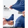Men’s Sun Protection Long Sleeve Shirts UPF 50+(Royal Blue)