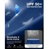 Men’s Sun Protection Long Sleeve Shirts UPF 50+(Royal Blue)