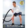 Men’s Sun Protection Long Sleeve Shirts UPF 50+(White)