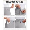 G Gradual 5″ Women’s Golf Shorts Stretchy Lightweight Outdoor Hiking Shorts with Pockets Shorts for Women Casual Summer(Sleet)