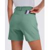 G Gradual 5″ Women’s Golf Shorts Stretchy Lightweight Outdoor Hiking Shorts with Pockets Shorts for Women Casual Summer(Thyme)