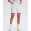 G Gradual 5″ Women’s Golf Shorts Stretchy Lightweight Outdoor Hiking Shorts with Pockets Shorts for Women Casual Summer(White)