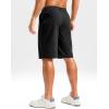 G Gradual Men’s Casual Shorts 11″ Lightweight Golf Shorts for Men with 3 Pockets Summer Quick Dry Breathable Shorts(Black)