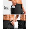 G Gradual Men’s Casual Shorts 11″ Lightweight Golf Shorts for Men with 3 Pockets Summer Quick Dry Breathable Shorts(Black)